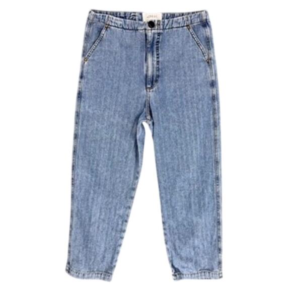 The Great. Jeans Blue Size 26 Cinch Buckle Back - Picture 1 of 5